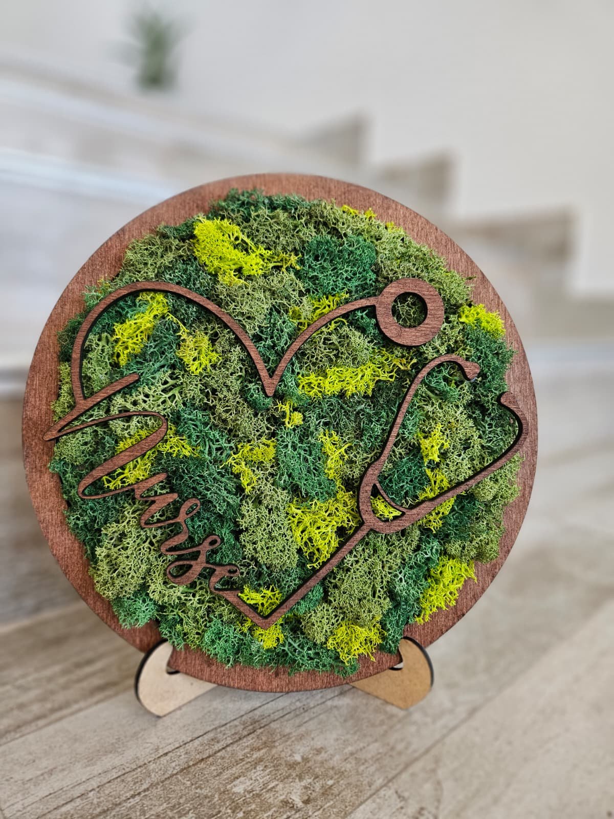 Пано от скандинавски мъх - Nurse